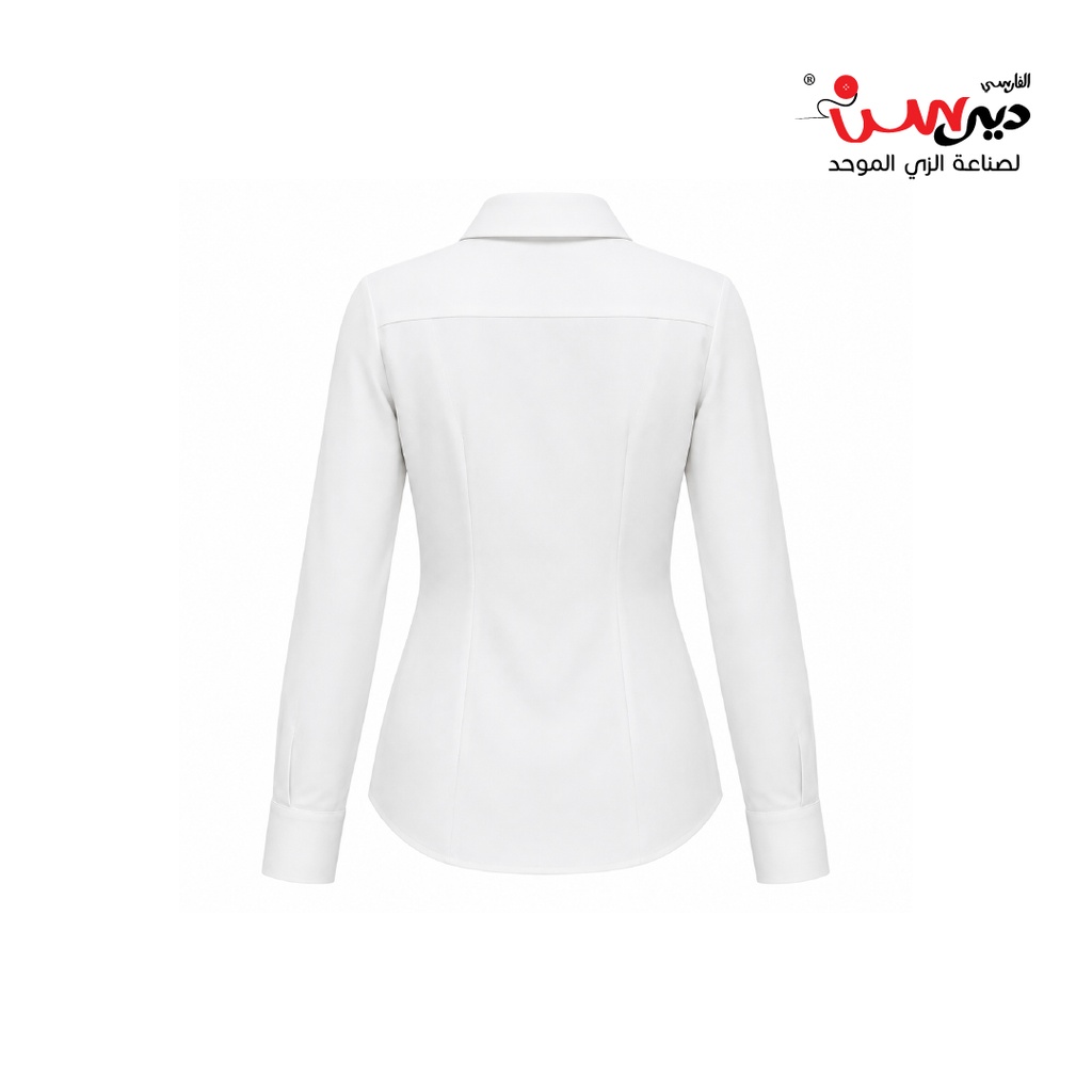 بلوزة بيضاء رسمية –موديل S