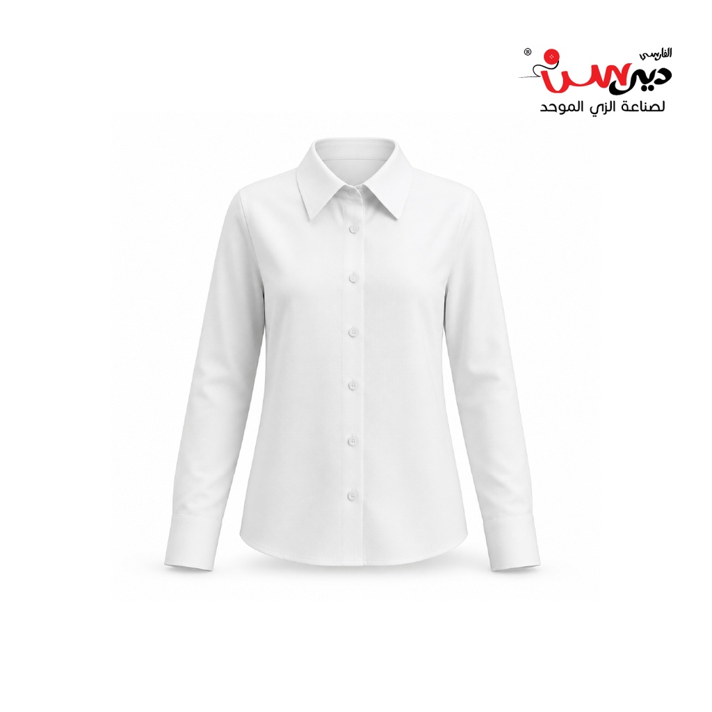 بلوزة بيضاء رسمية –موديلG