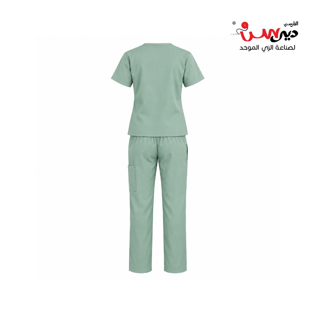 سكراب طبي أخضر فاتح (خاص تجمع صحي المدينة المنورة)