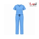 سكراب طبي أزرق سماوي (خاص تجمع صحي المدينة المنورة)