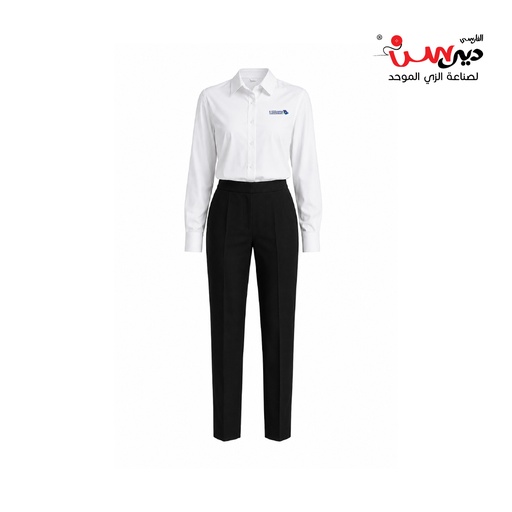 الزي الموحد طالبات -الهيئة الملكية بالجبيل (الطقم الاسود -بنطلون)